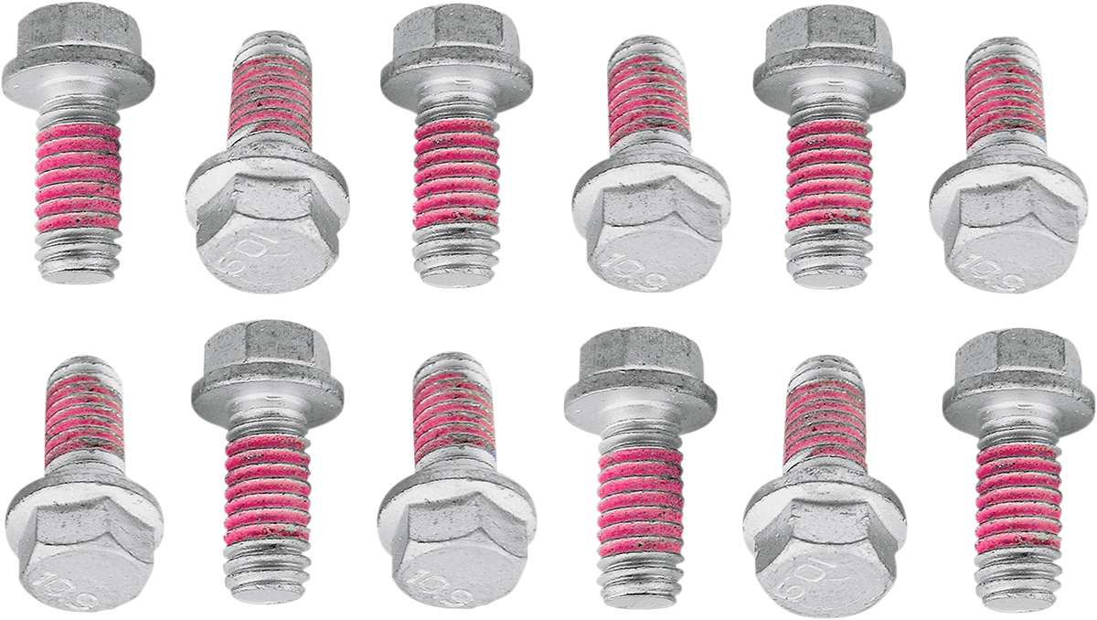 BOLT 10Mm Hex Head Flange Bolts M6X25 10//Pack