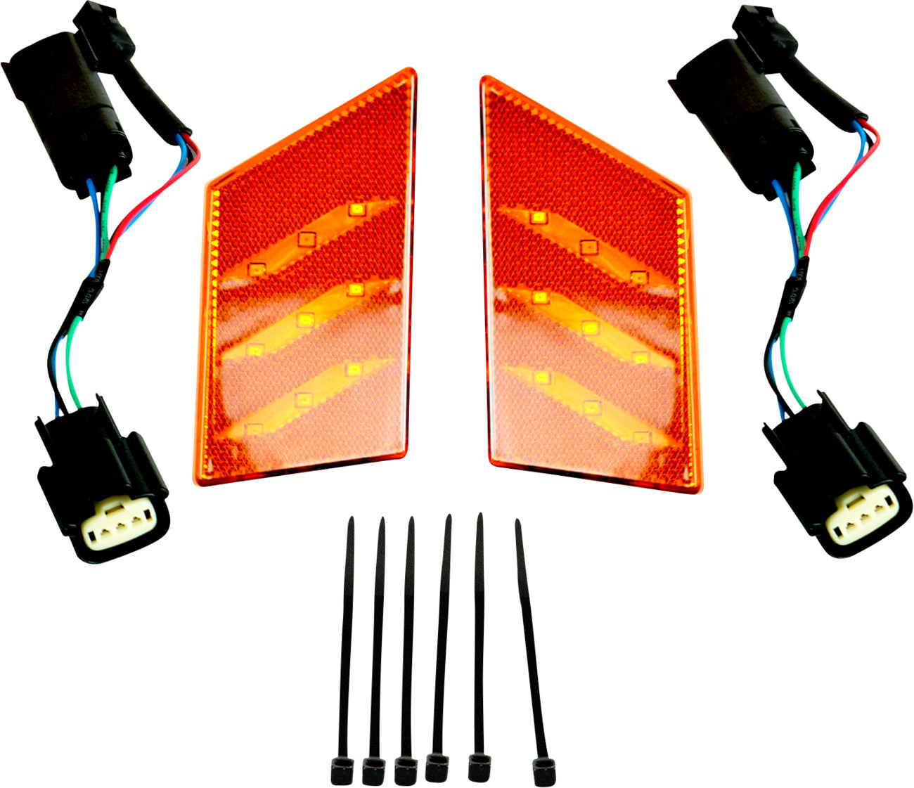 SHOW CHROME Gold Aura Turn Signal