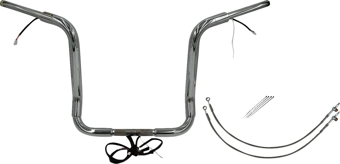 FAT BAGGERS INC. EZ Install Wired 1-1/2" Round Top Handlebar Kit