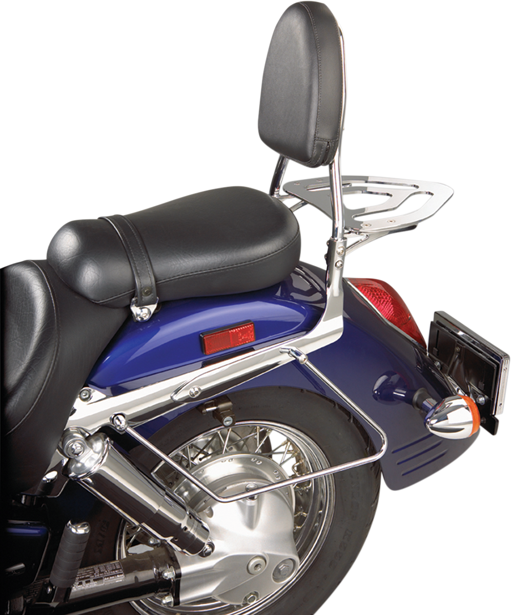 SHOW CHROME 55 320 Sissy Bar Kit Sissy Bar Kit PU PN 1501 0128