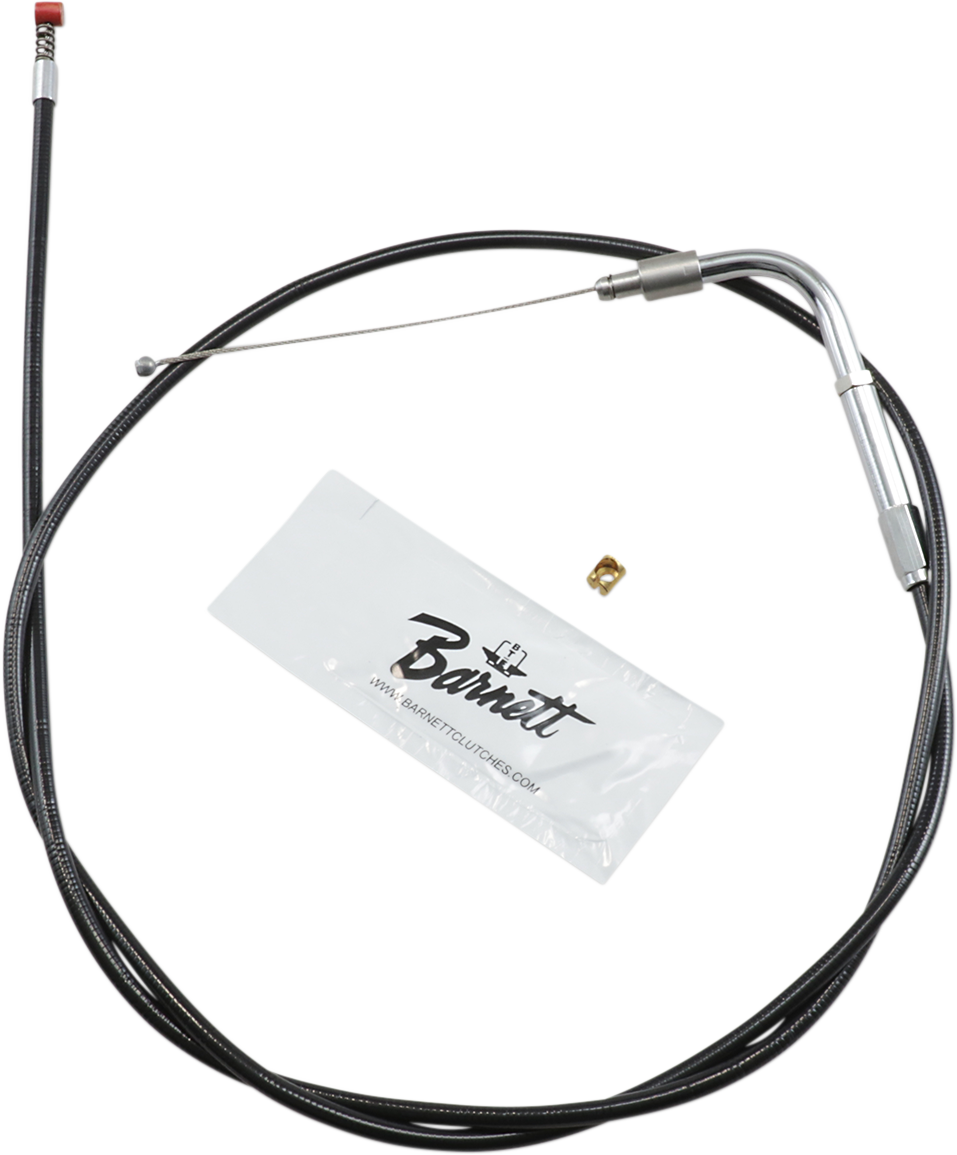 BARNETT (101-30-40009) Black Vinyl Throttle/Idle Cable | Idle Cable - Black