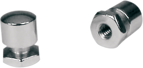 MUSTANG Chrome Seat Bolts and Mounting Nuts