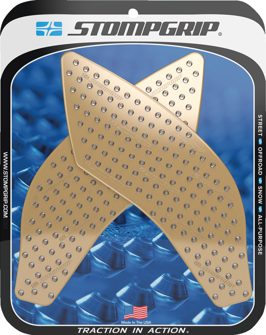 STOMPGRIP Volcano Profile Traction Pad Tank Grips