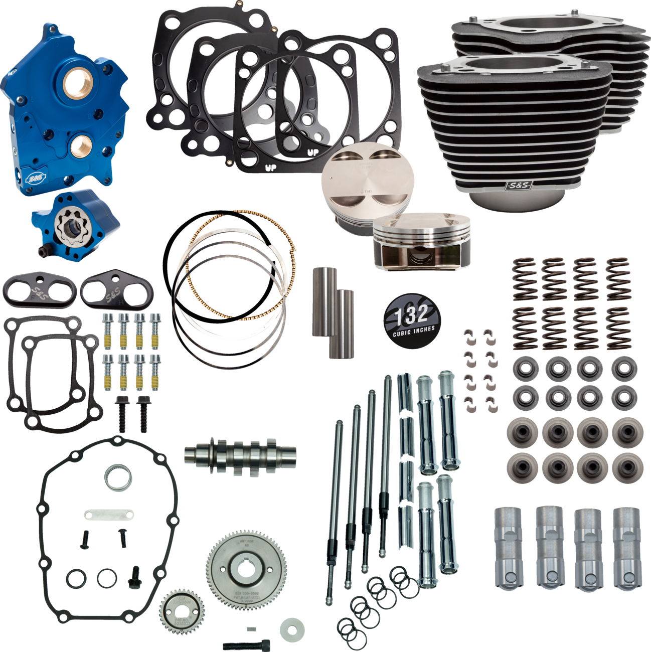 S&S CYCLE 132" Power Package Engine Performance Kit
