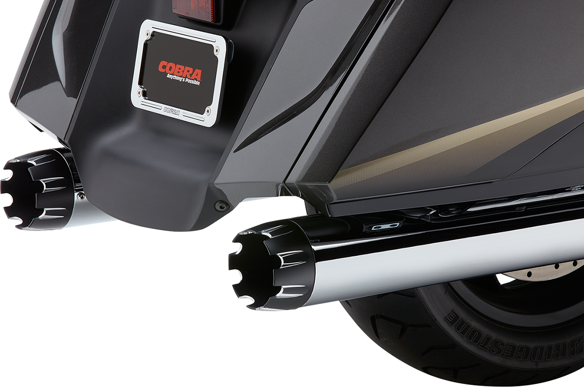 COBRA 4" Slip-On Mufflers