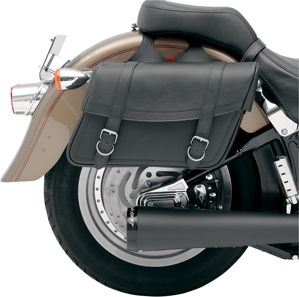 SADDLEMEN Highwayman Slant-style Saddlebags