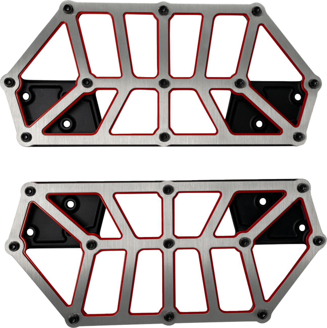Kodlin usa NXL Floorboards - Black w/ Red Accent Harley Davidson
