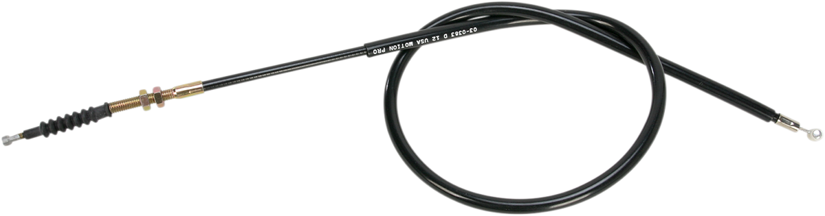 MOTION PRO Black Vinyl Clutch Cable
