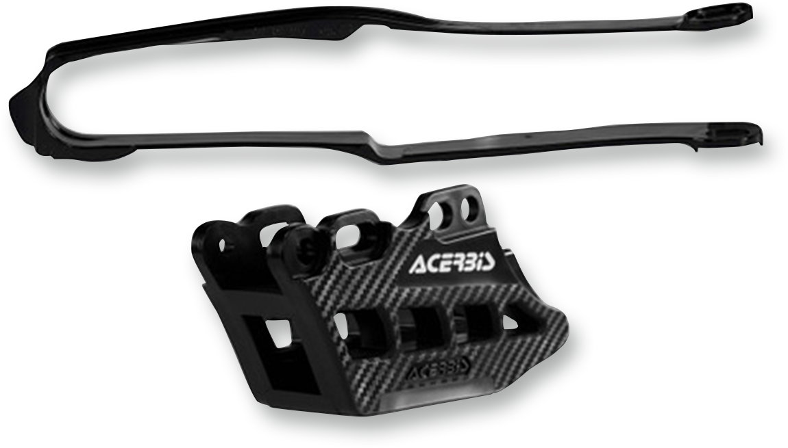 Acerbis Chain Guide 2.0 and Slider Kit - Honda CRF250R - Black