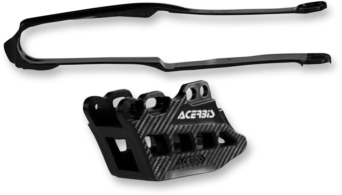 Acerbis Chain Guide 2.0 and Slider Kit - Honda CRF250R - Black