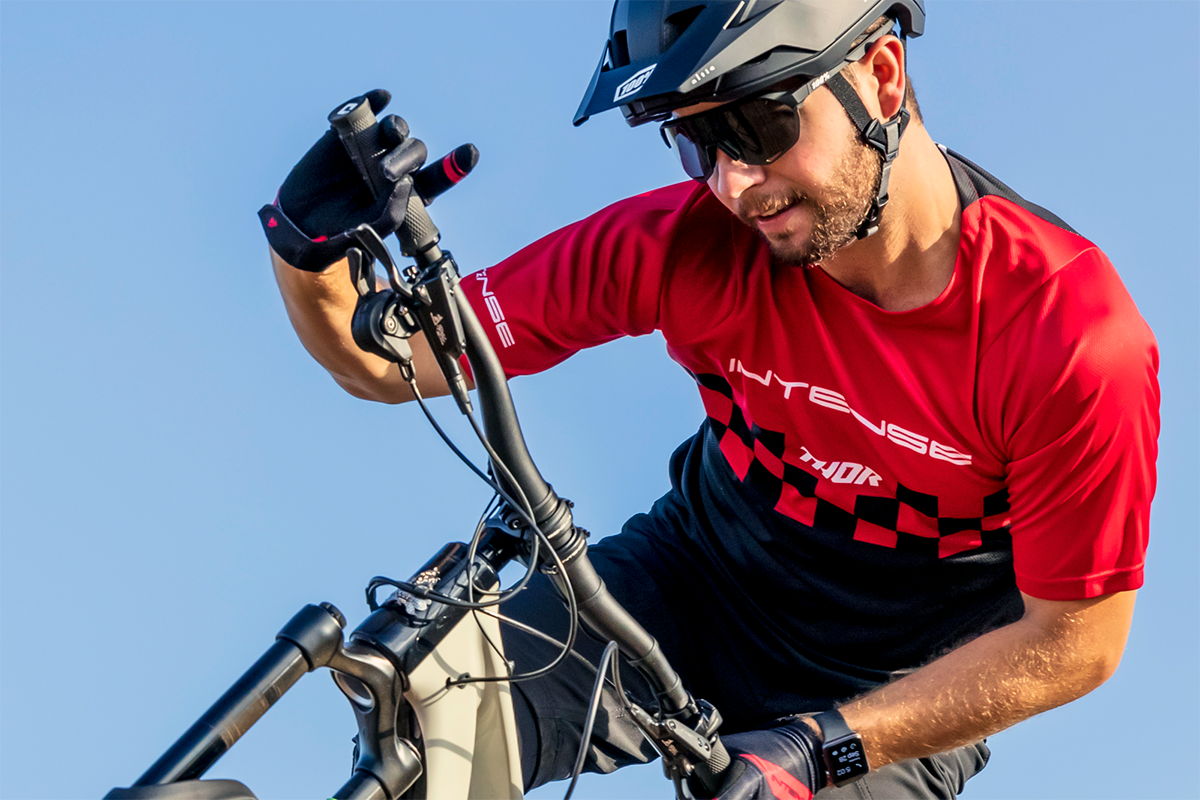 Thor Intense Assist Chex Short-Sleeve Jersey