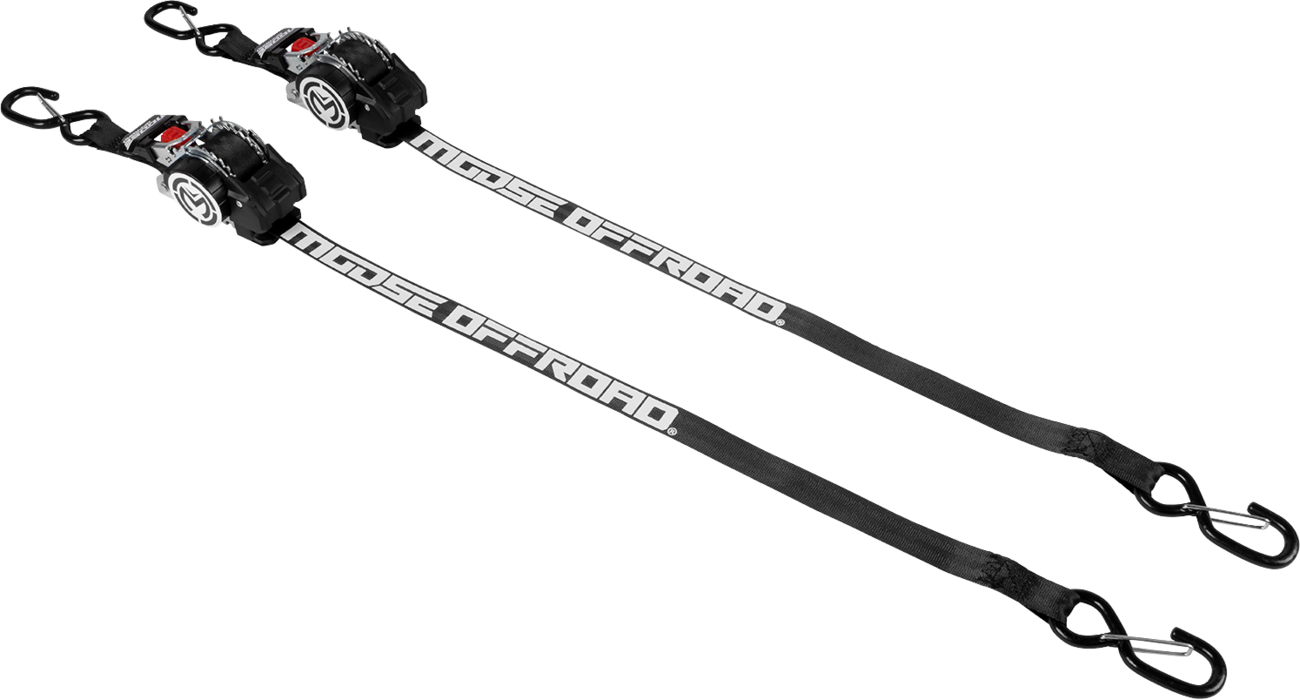 Moose Racing Retractable Ratcheting Tie Down