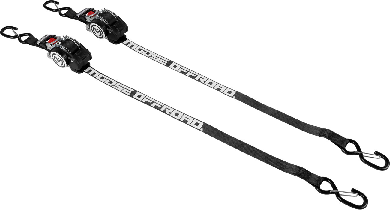 Moose Racing Retractable Ratcheting Tie Down