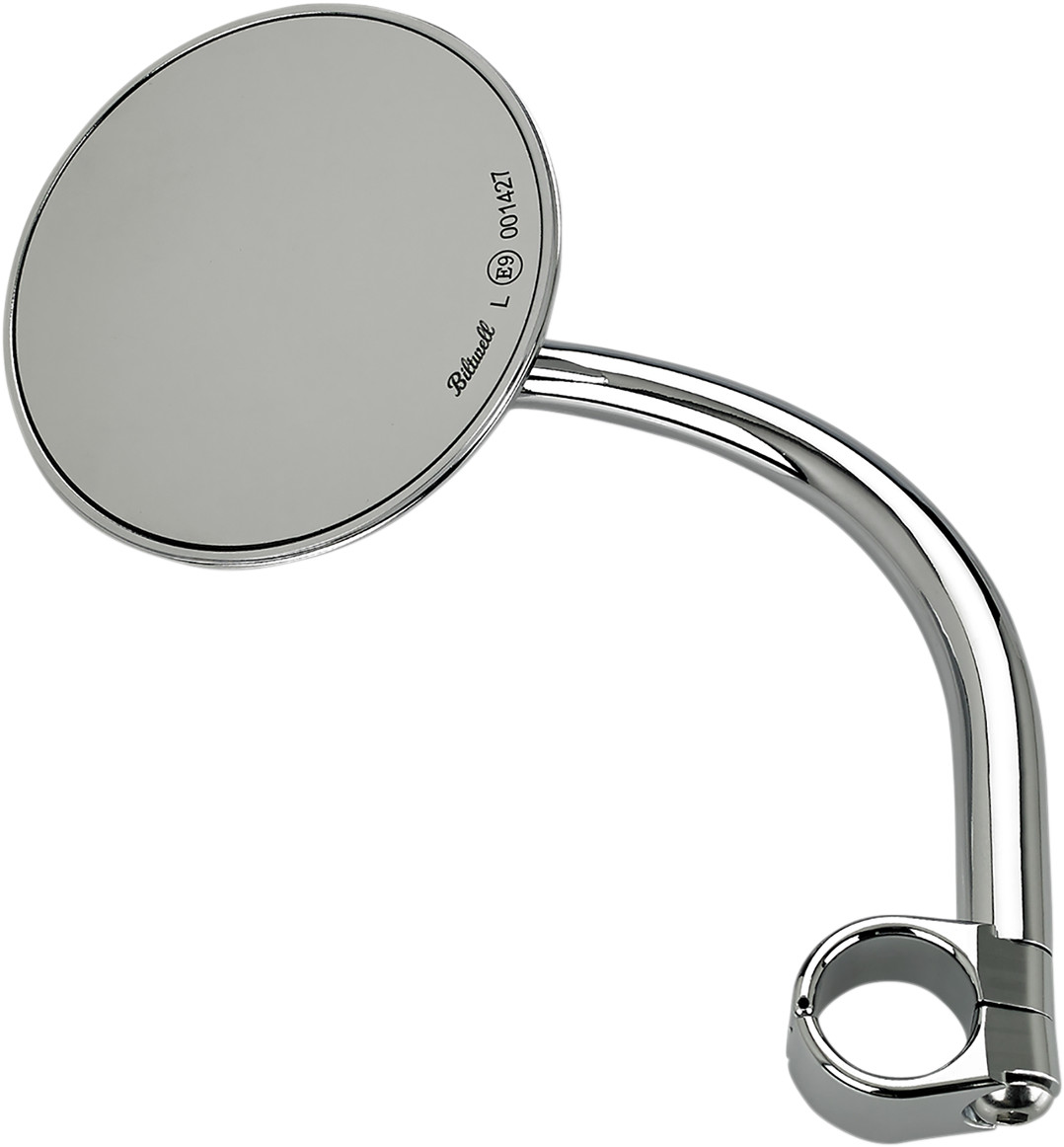 BILTWELL Utility Mirror with Clamp-On Mount