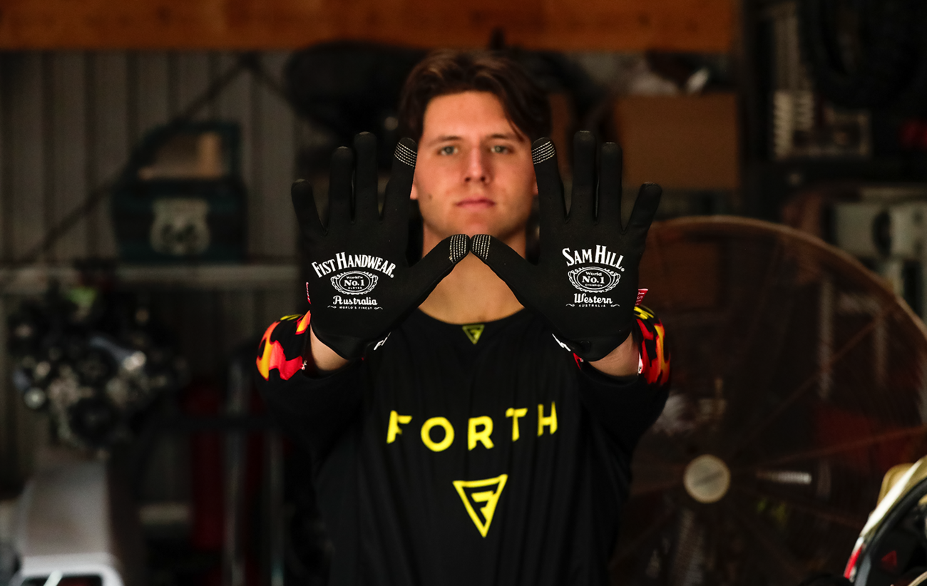 Fist handwear Strapped Sam Hill Red Label Good Times Gloves