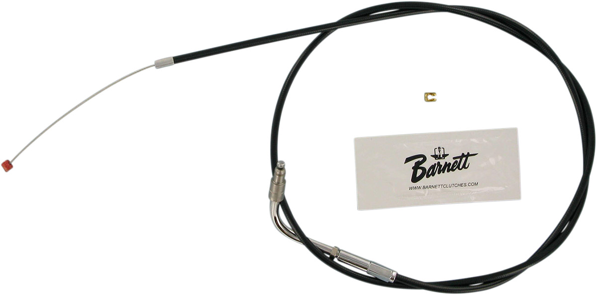 BARNETT Black Vinyl Throttle/Idle Cable