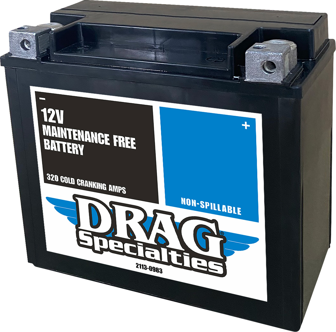 Drag Specialties AGM Maintenance-Free Battery