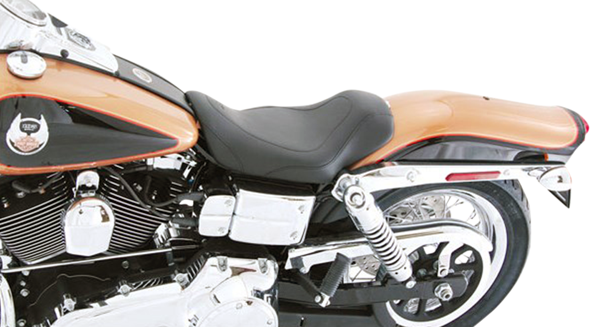 Mustang Tripper Black Solo Seat for 1996-2003 Harley Dyna FXDL FXDWG FXD FXDX