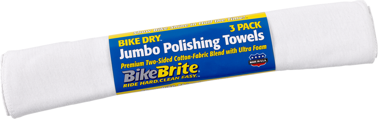 BIKE BRITE Bike Dry Jumbo Polishing Towel