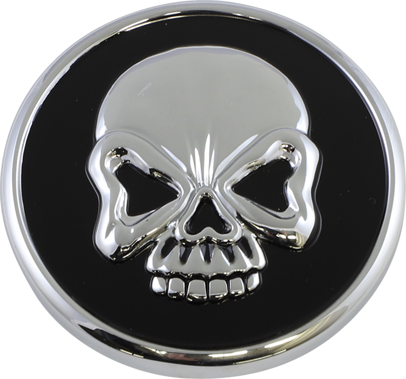 Drag specialties Skull Gas Cap - Screw-In Vented Harley Davidson