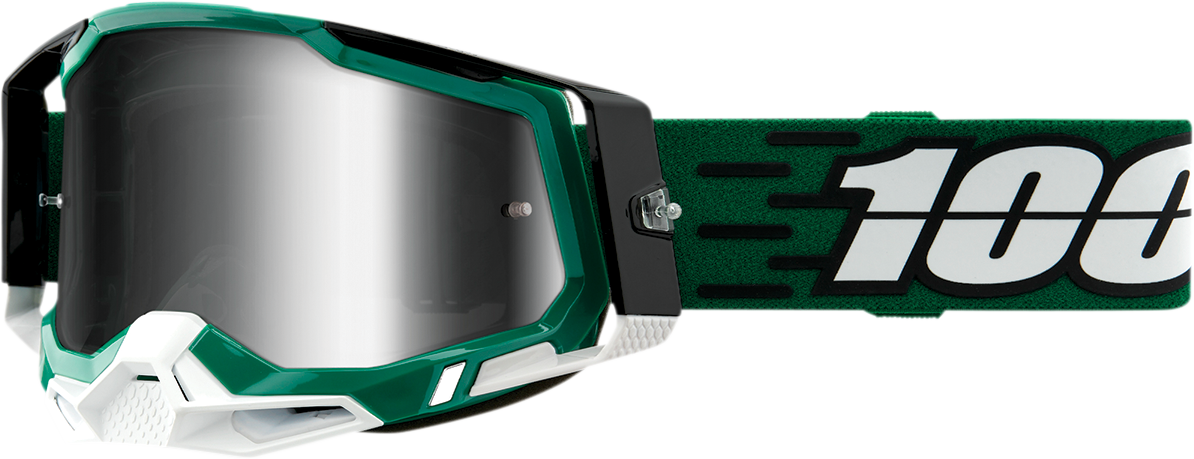100% Racecraft 2 Goggles - Mirrored Lens - Closeout