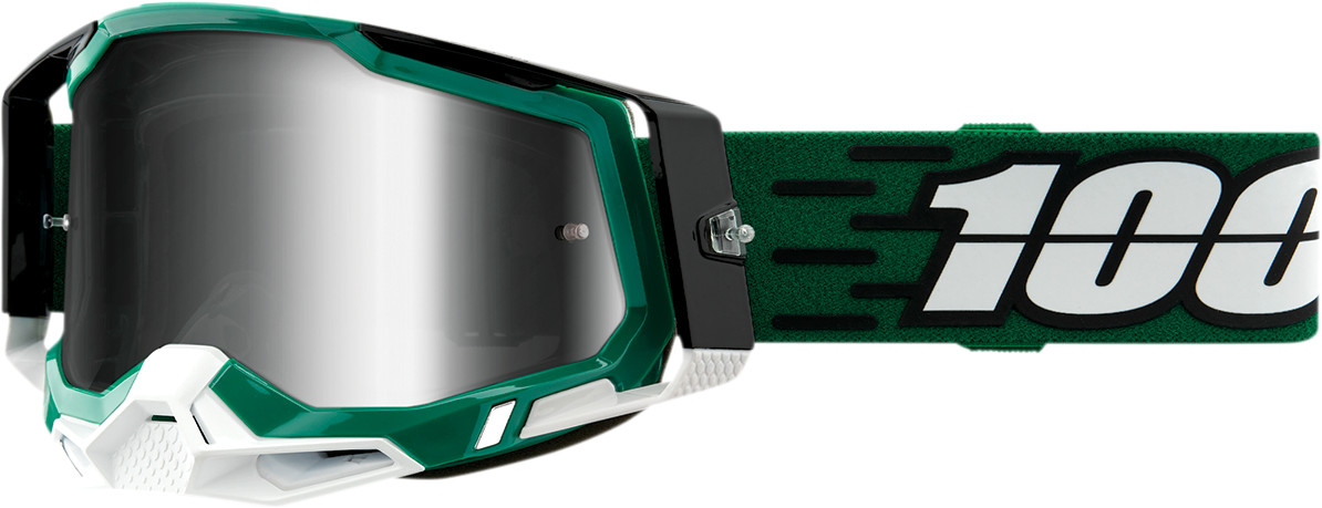 100% Racecraft 2 Goggles - Mirrored Lens - Closeout