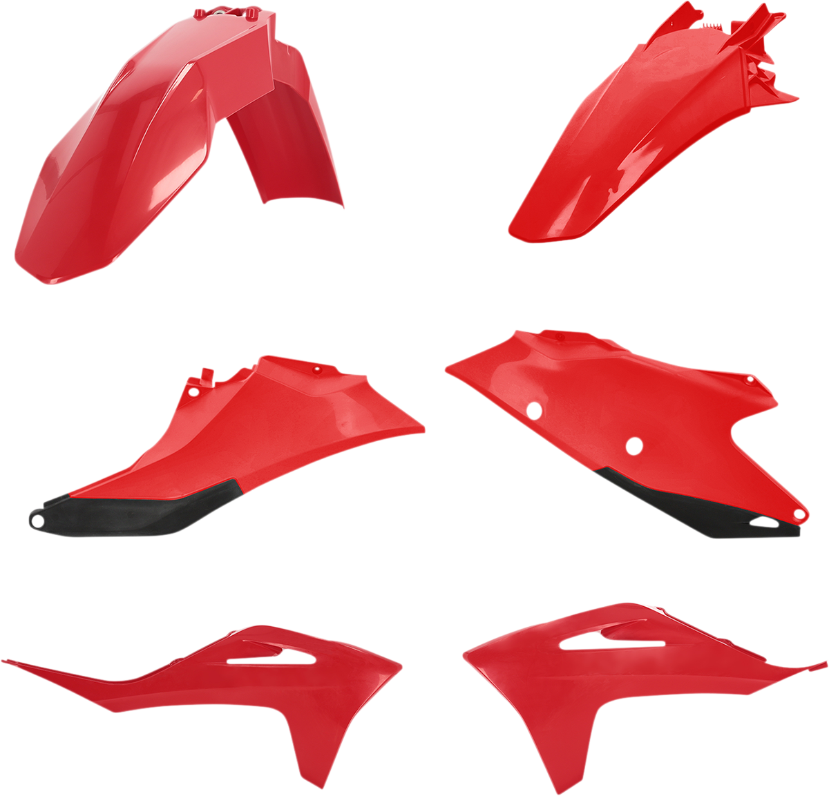 Acerbis Standard Body Kit - '21-'22 OEM Red - Gas Gas '21-'23
