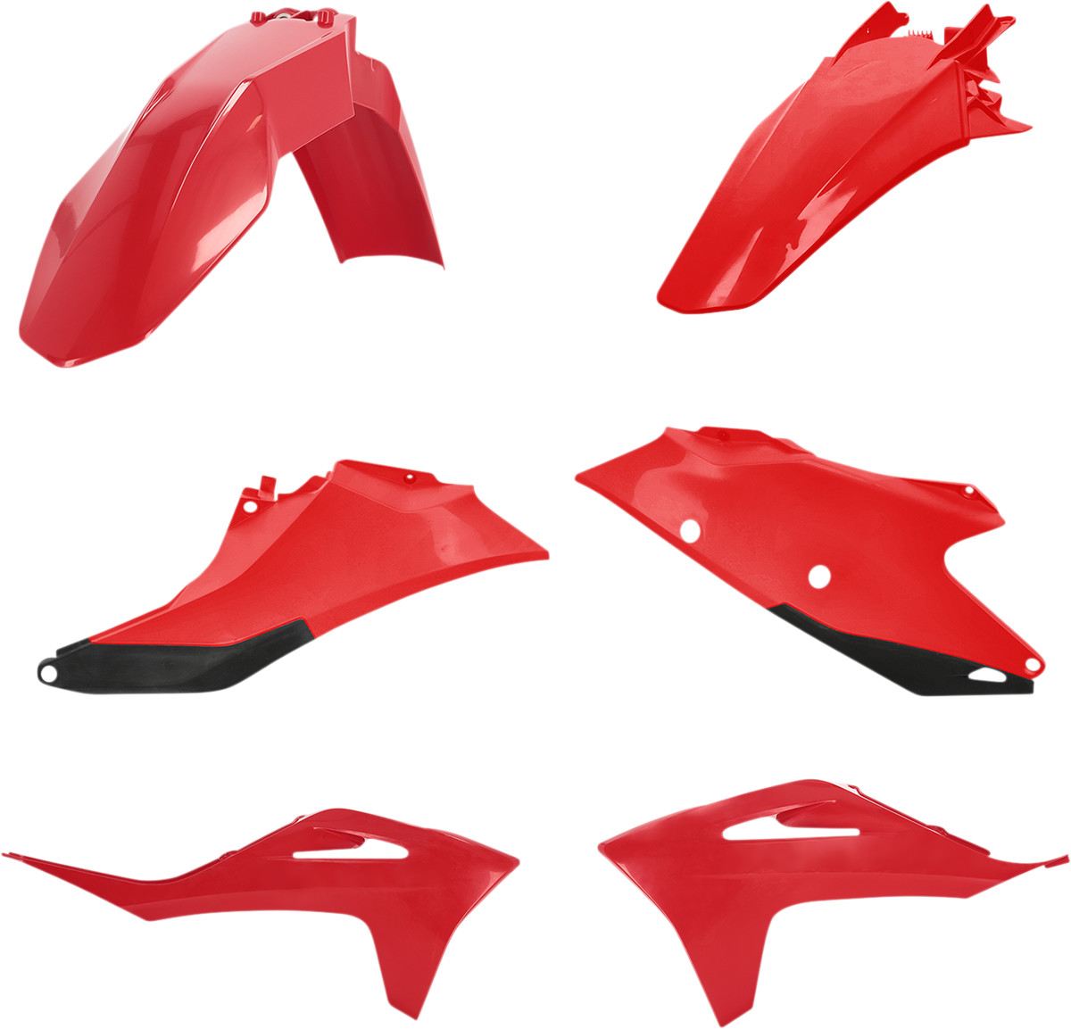 Acerbis Standard Body Kit - '21-'22 OEM Red - Gas Gas '21-'23