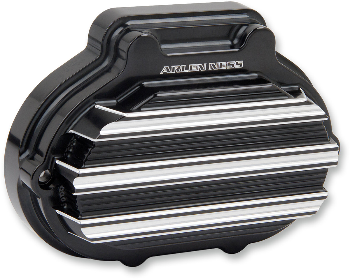 Arlen ness Transmission Cover - Hydraulic - Black - Big Twin Harley Davidson