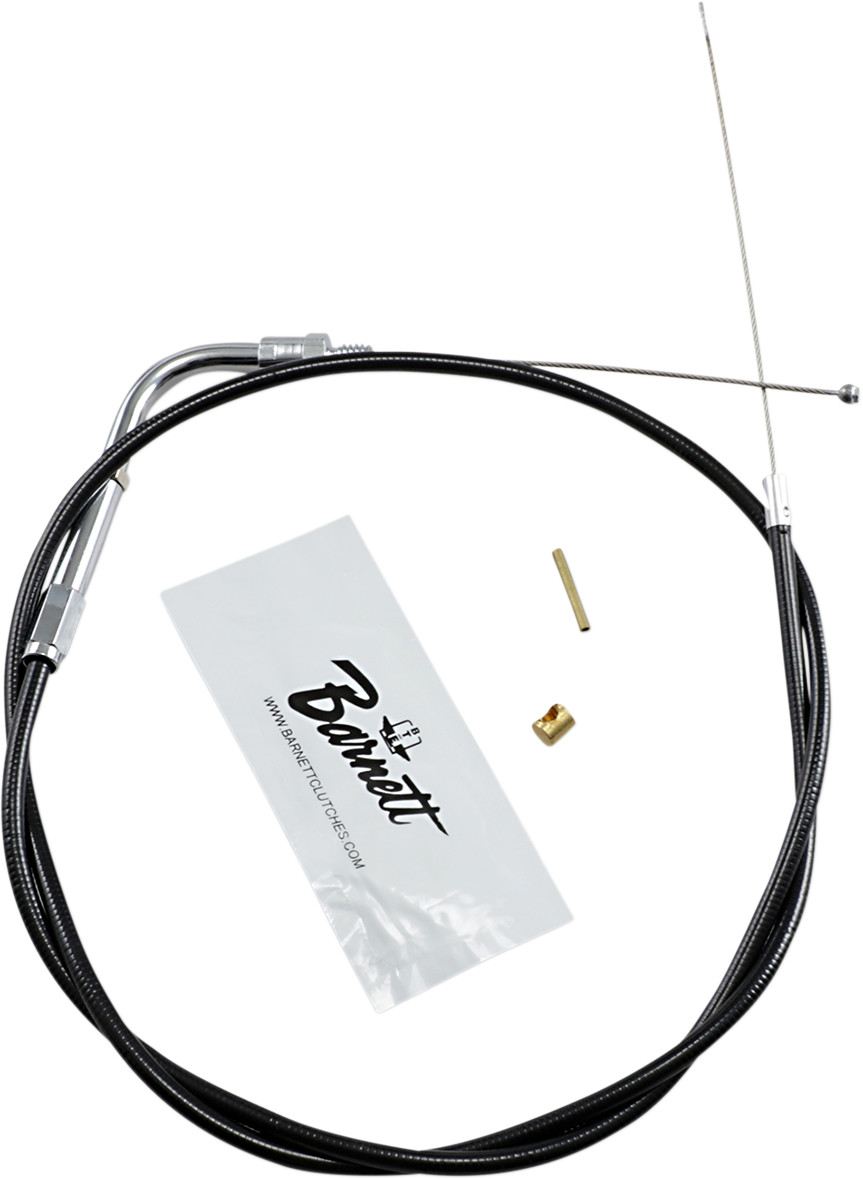 BARNETT Black Vinyl Throttle/Idle Cable