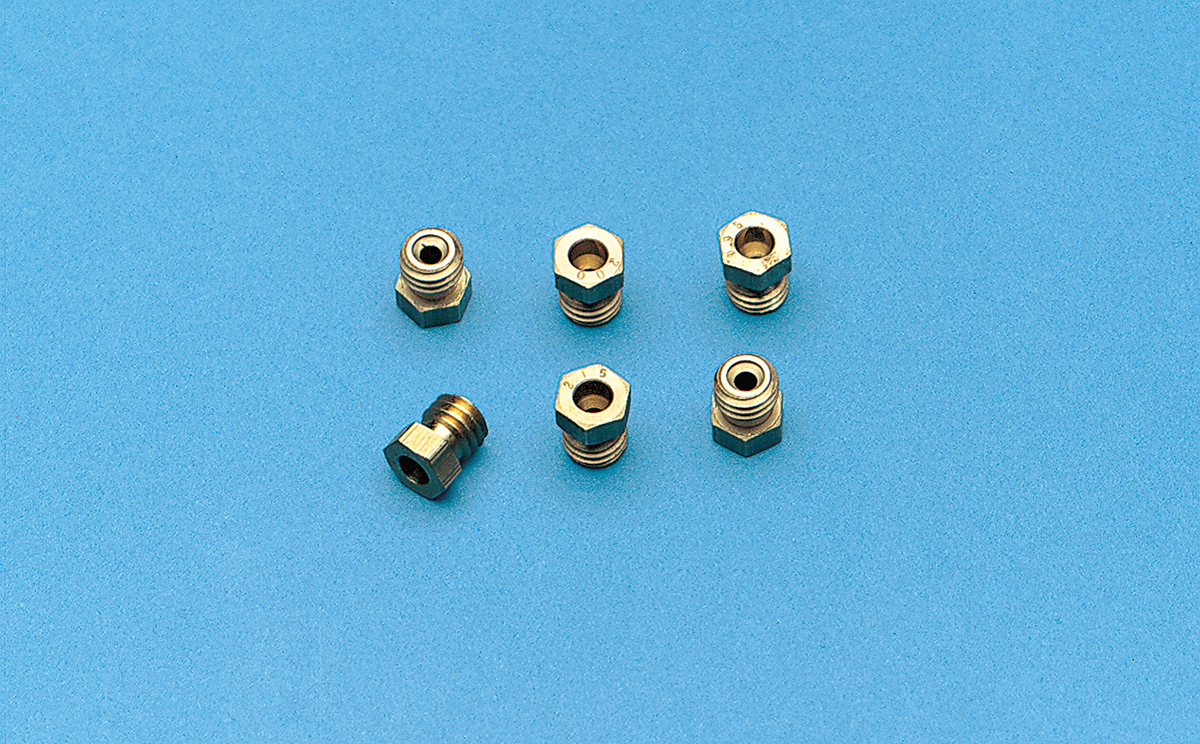 Yost Performance Brass Hex 6 Pack Carb Main Jet Kit for 8806 Harley