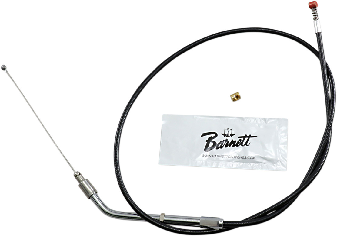 BARNETT Black Vinyl Throttle/Idle Cable