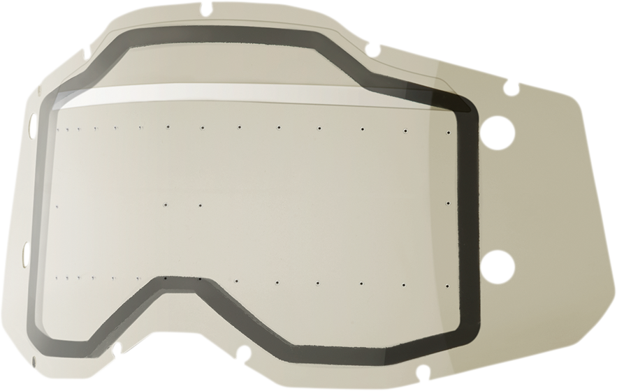 100% Accuri 2/Racecraft 2/Strata 2 Forecast Goggle Dual Pane Lens