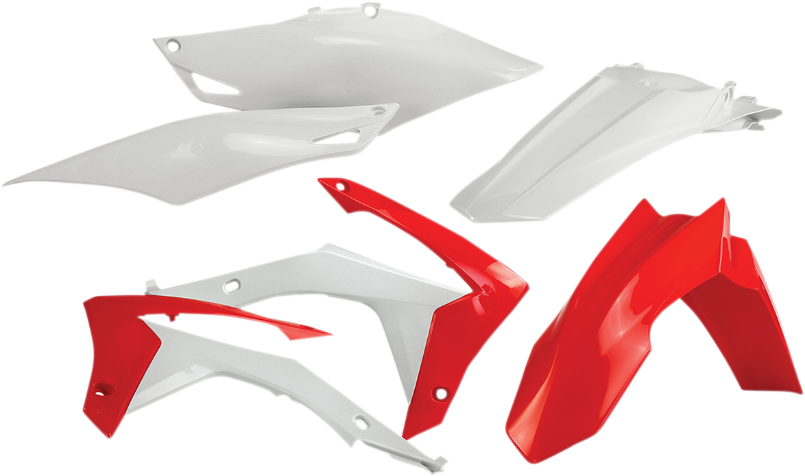 Acerbis Standard Body Kit - '13-'17 OEM Red/White - CRF 250/450 R '13-'17 2013-2016 Honda CRF450R / 2014-2017 Honda CRF250R