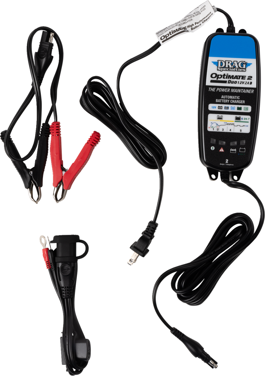Drag specialties Optimate 2 Duo Charger