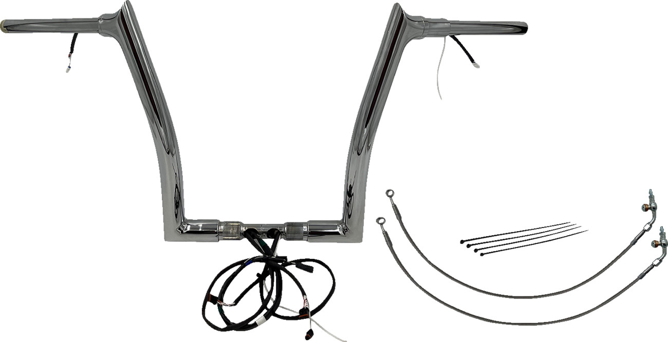 EZ Install Wired 1-1/2" Pointed Top Handlebar Kit