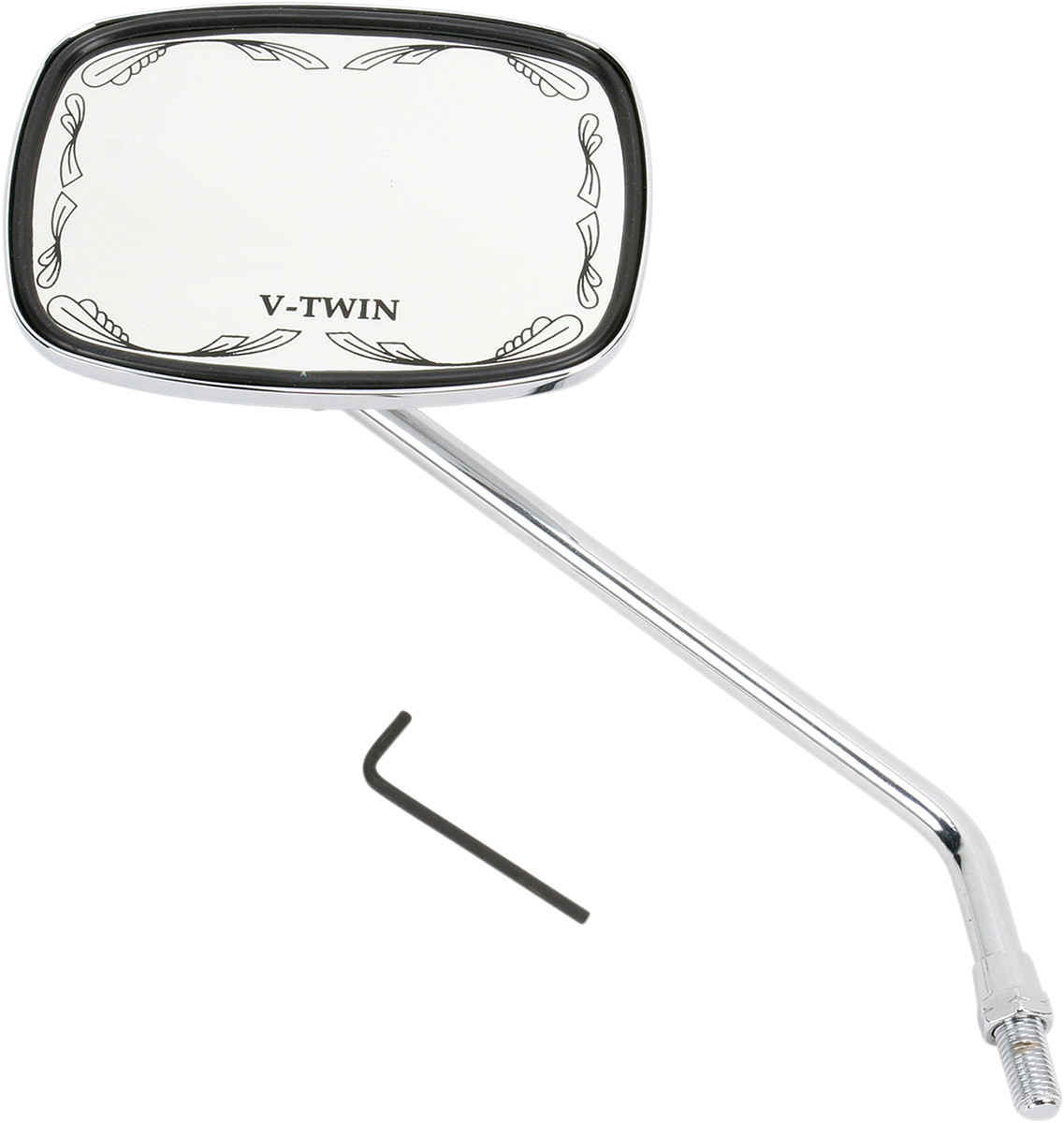 EMGO Die-Cast Scrolled Mirror