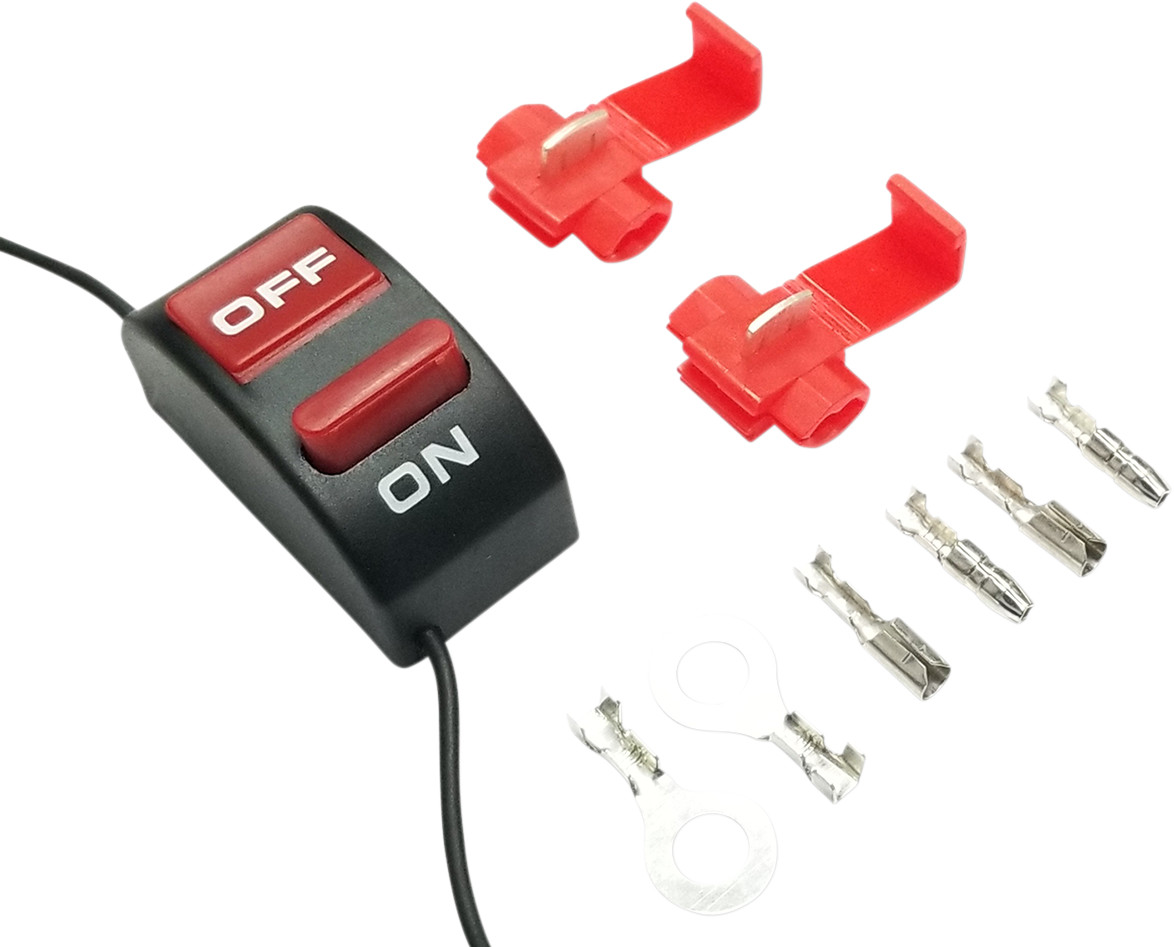 Universal In-Line On/Off Switch Flat Mount