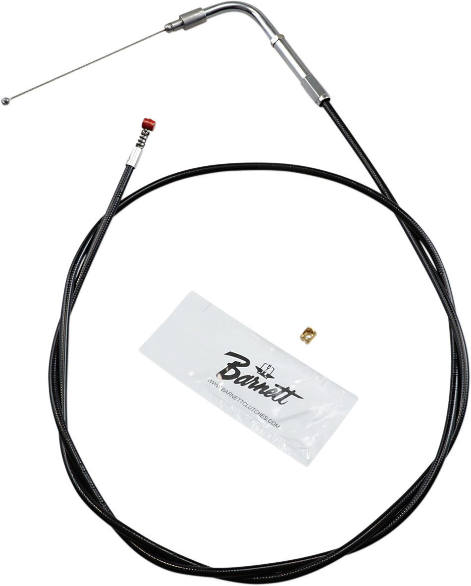 BARNETT Black Vinyl Throttle/Idle Cable