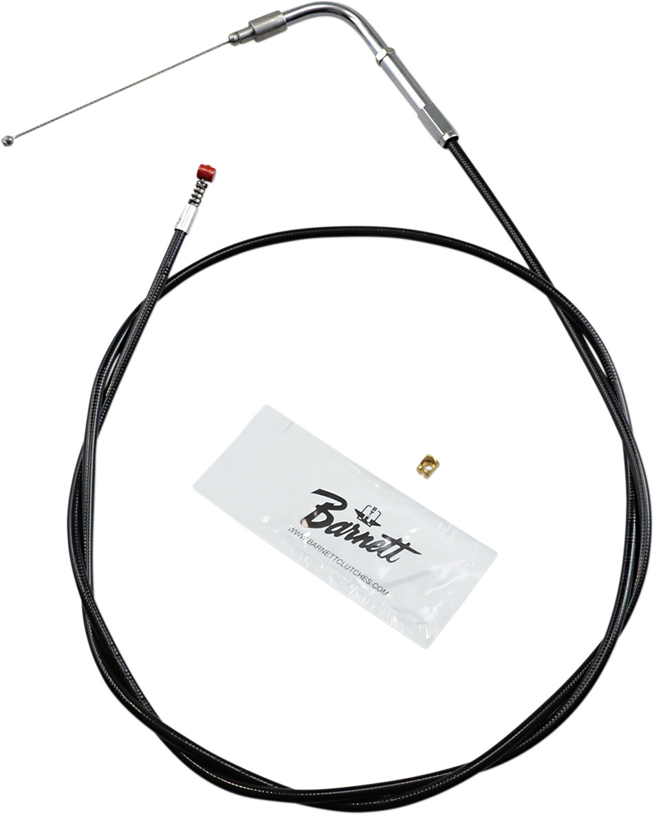 BARNETT Black Vinyl Throttle/Idle Cable