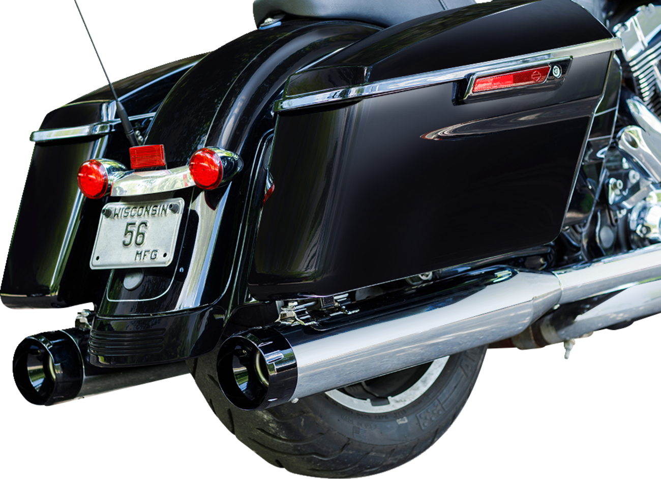 S&S Cycle 4.5" MK45 Thruster Slip-On Mufflers For Harley Touring 1995-2016