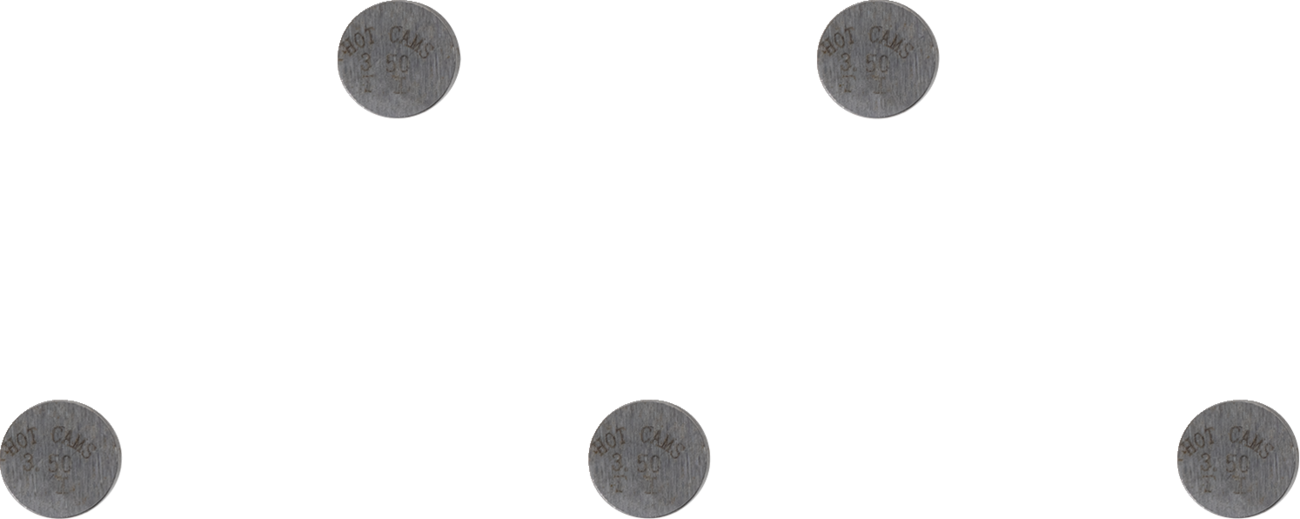 Replacement Valve Shims