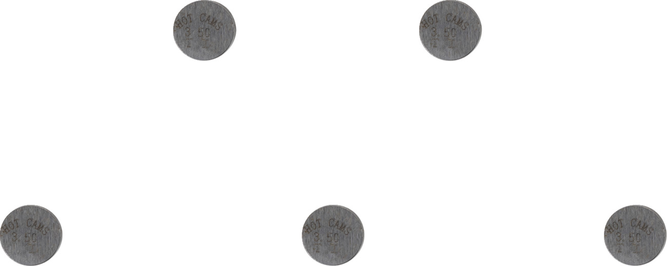 Hot Cams Valve Shim 5-Pack