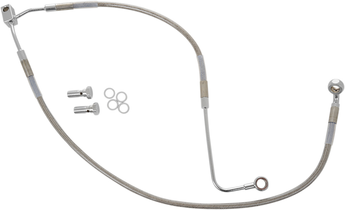 Drag Specialties Stainless Steel Brake Line Kit