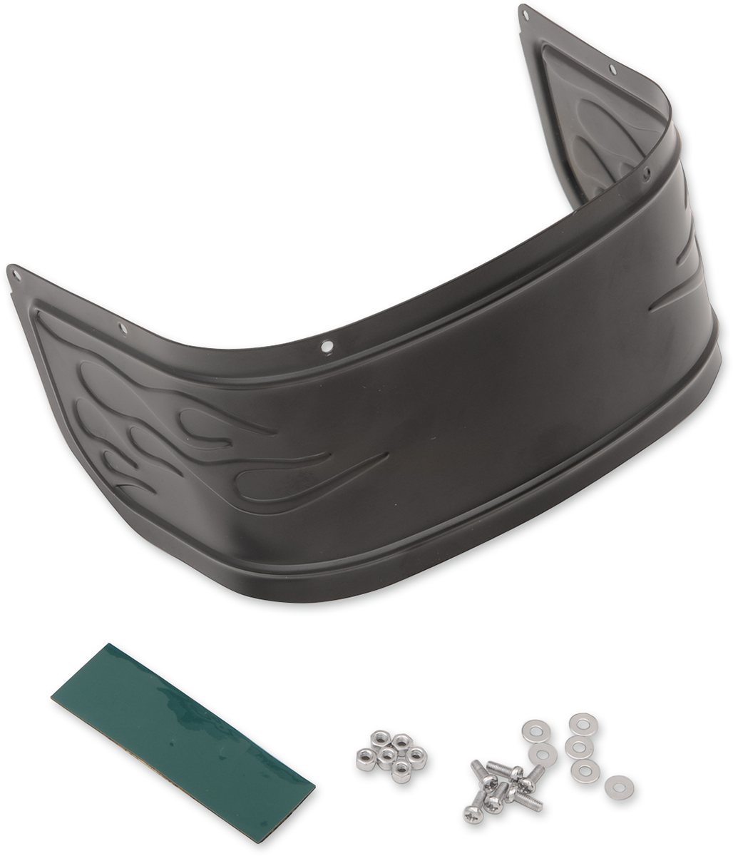 Drag Specialties Front Fender Skirt — Flame