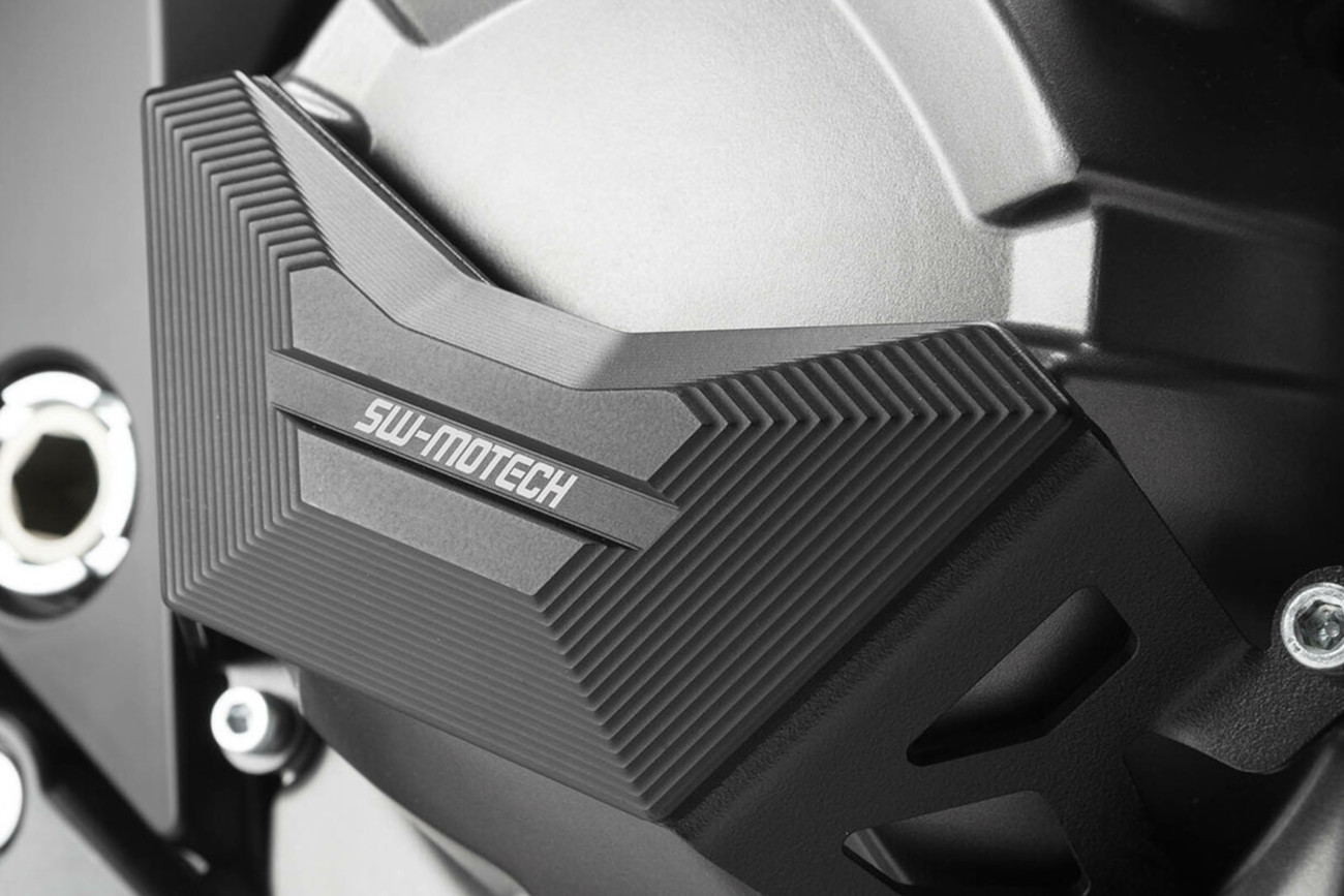 Sw-motech Engine Case Guard - Black - Kawasaki - Z800