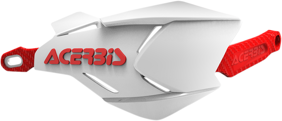 Acerbis X-Factory Handguards - White/Red