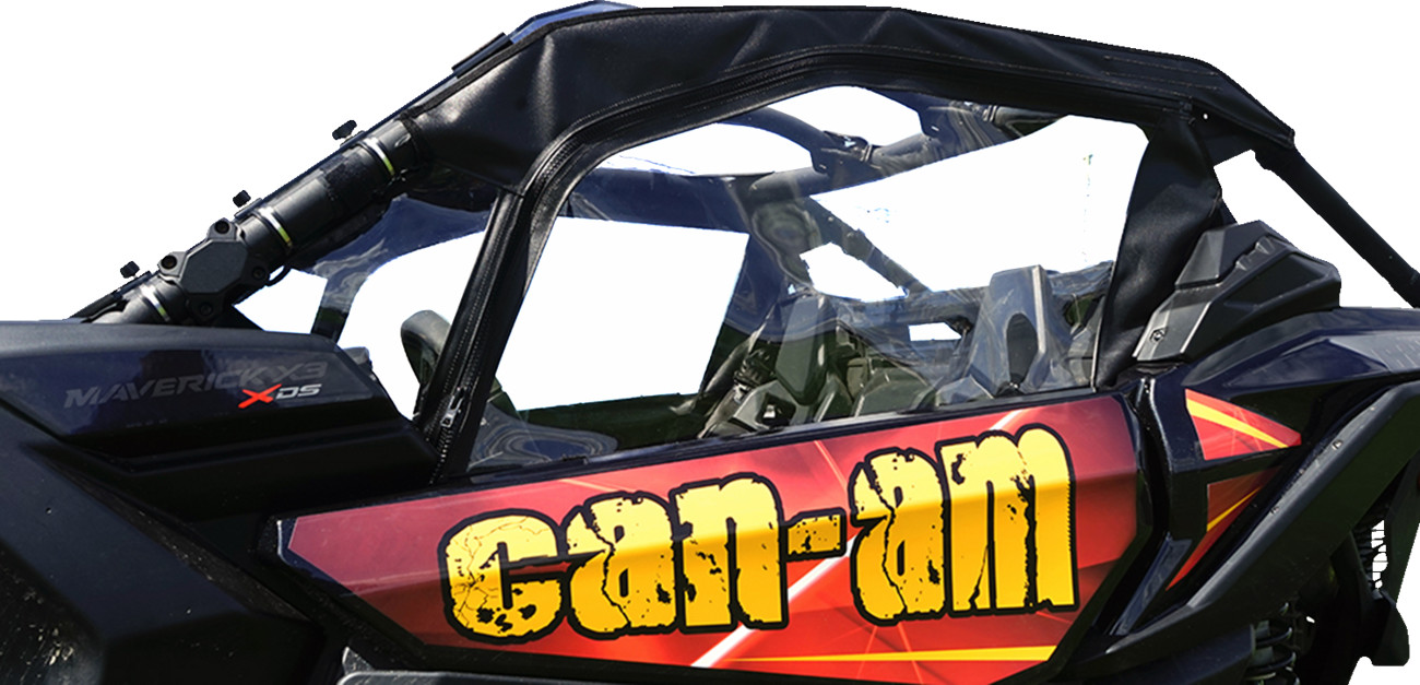 Seizmik Soft Doors with Middle/Rear Windows Can-Am Maverick X3 2017 - 2024