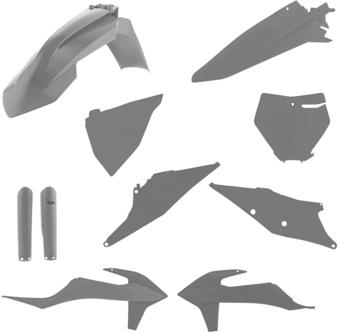 Acerbis Full Replacement Body Kit - Gray KTM