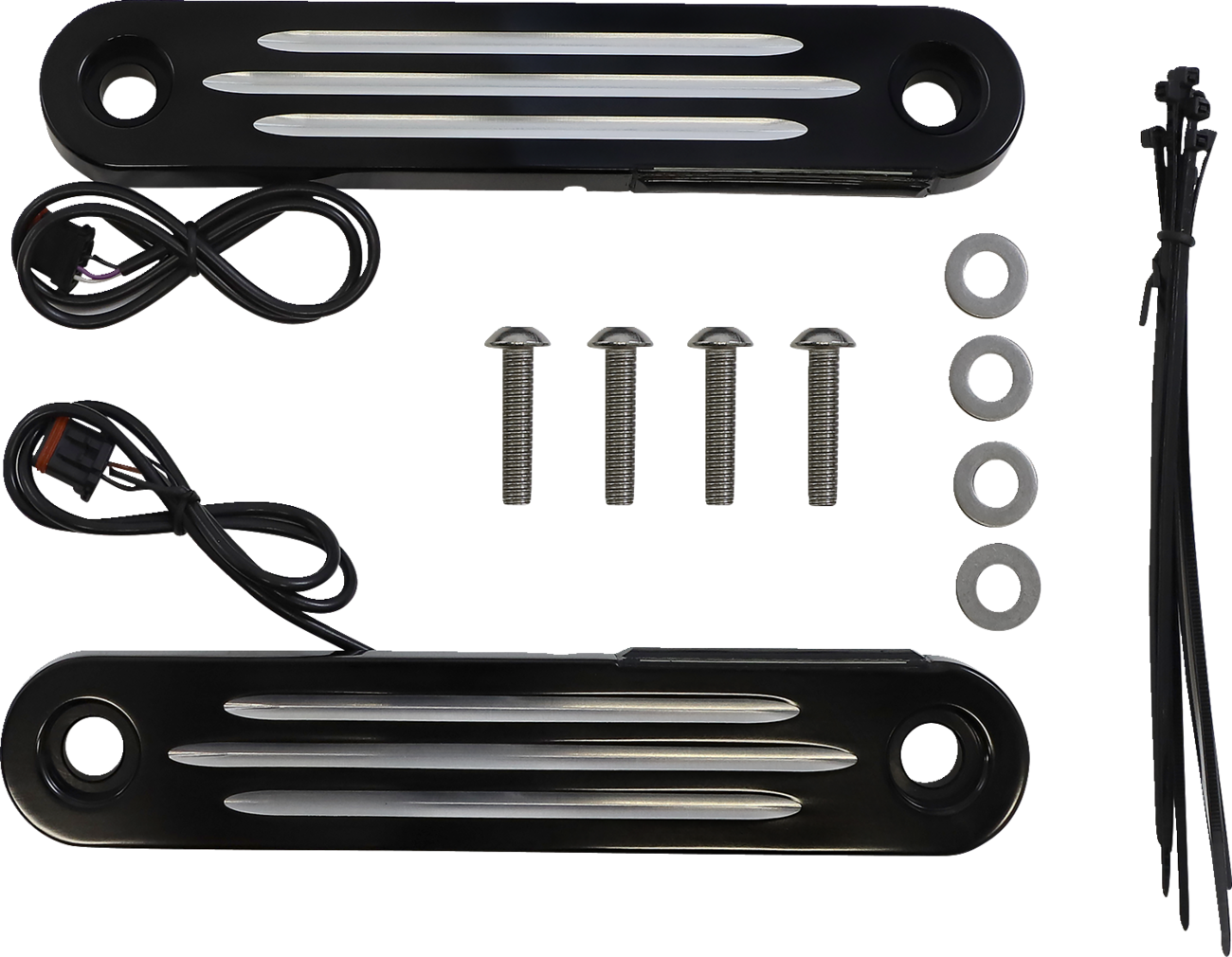 Custom Dynamics ProBEAM V2 LED Front Turn Signal Strips For Harley Touring 1996-2025